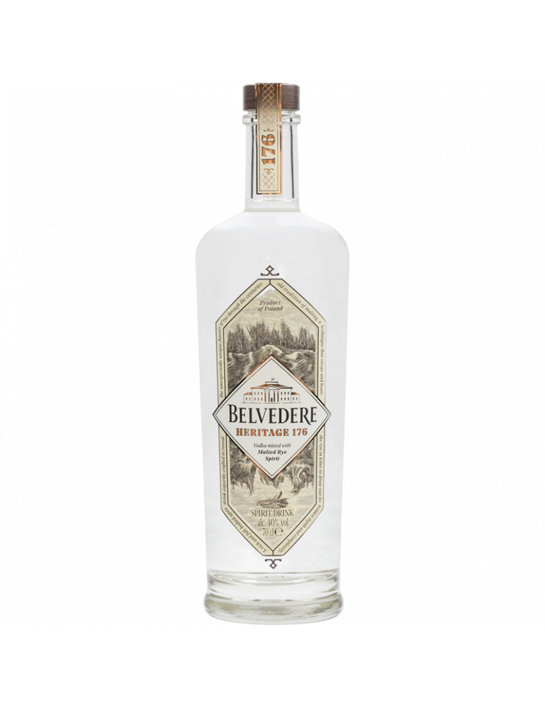 Belvedere vodka mixed with malted rye spirit